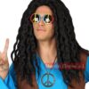 Collar plateado hippie paz