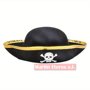 Gorro pirata Infantil dorado