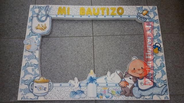 Photocall Infantil Mi Bautizo + Cartel