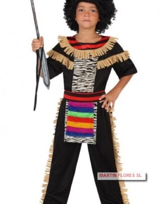 Disfraz niño africano o Zulú Disfraces niños baratos sevilla
