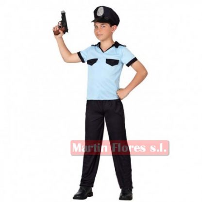 Disfraz policía local infantil