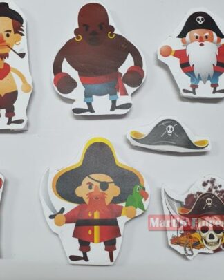 Figura decoración piratas