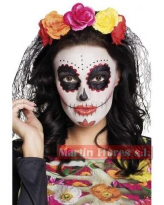 Diadema calavera catrina alegre