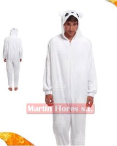 Pijama oso blanco