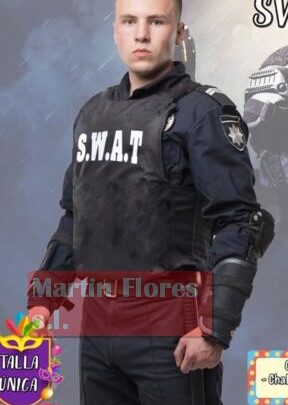 Chaleco Swat Policia Antibalas Adulto