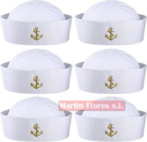 Gorra marinero ancla mini