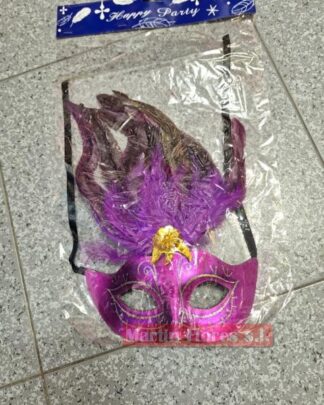 Antifaz máscara veneciana morado