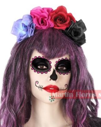 Diadema flores catrina