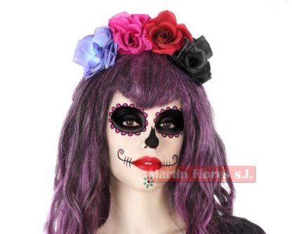 Diadema flores catrina