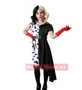 Disfraz Cruella infantil