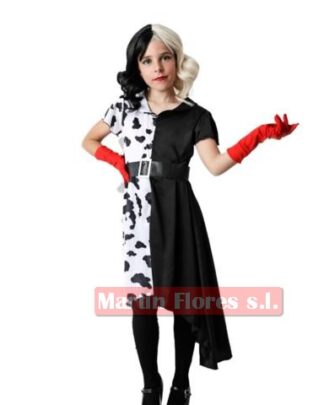 Disfraz Cruella infantil