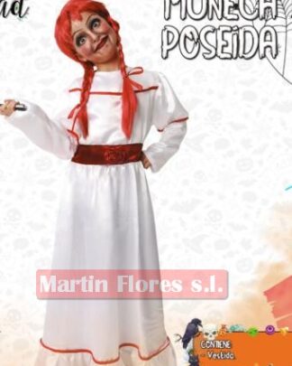 Disfraz muñeca poseída infantil